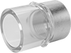 Clear-View Standard-Wall Plastic Pipe Fittings for Water