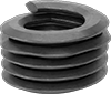 Screw-Locking Helical Threaded Inserts