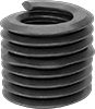Screw-Locking Helical Threaded Inserts
