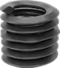 Screw-Locking Helical Threaded Inserts