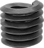Screw-Locking Helical Threaded Inserts
