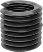 Image of Product. Prongless. Bottom orientation. Threaded Inserts. Screw-Locking Helical Threaded Inserts, Prongless.