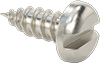 Stainless Steel Slotted Rounded Head Screws for Sheet Metal
