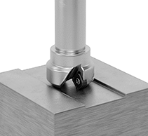 Image of ProductInUse. Front orientation. Face Mill Inserts. Carbide Inserts for Replaceable Carbide-Insert Face Milling Cutters.