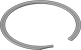 Image of Product. Front orientation. Retaining Rings. Spiral Internal Retaining Rings, 1 Turn.