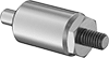 Add-a-Handle Weld-On Retractable Spring Plungers