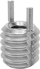 Key-Locking Threaded Inserts for Soft Metal