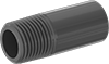 Thick-Wall Plastic Pipe Nipples and Pipe for Water