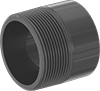 Thick-Wall Plastic Pipe Nipples and Pipe for Water