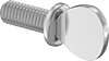 Stainless Steel Flanged Spade-Head Thumb Screws