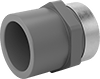 Thick-Wall Plastic Pipe Fittings for Water