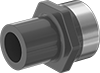 Thick-Wall Plastic Pipe Fittings for Water