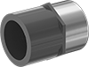 Thick-Wall Plastic Pipe Fittings for Water