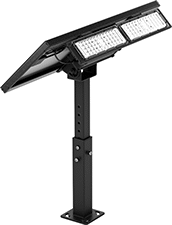 Image of Product. Front. Front orientation. Style A. Solar-Powered Floodlights.