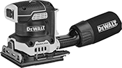 Image of Product. Front orientation. DeWalt. Cordless Sheet Sanders.