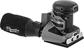 Image of Product. Front orientation. Milwaukee. Cordless Sheet Sanders.