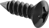 Steel Phillips Oval Head Screws for Sheet Metal