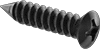 Steel Phillips Oval Head Screws for Sheet Metal