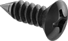 Steel Phillips Oval Head Screws for Sheet Metal