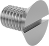 Stainless Steel Slotted Flat Head Screws