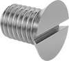 Stainless Steel Slotted Flat Head Screws