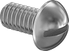 Stainless Steel Round Head Slotted Screws
