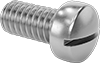 Stainless Steel Fillister Head Slotted Screws