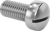 Stainless Steel Fillister Head Slotted Screws