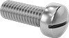 Stainless Steel Fillister Head Slotted Screws