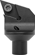 Image of Product. Boring and Internal Profiling Cartridges with SDQC Holders—For DCMT Inserts. Top orientation. Lathe Tool Insert Holders. Quick-Change Boring and Turning Cartridge Holders.