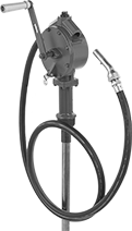 Image of Product. Front orientation. Drum Pumps. Continuous-Flow Drum Pumps for Fuel, With Hose and Nozzle.