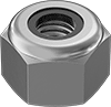 18-8 Stainless Steel Nylon-Insert Locknuts