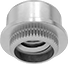 Image of Product. Bottom orientation. Press-Fit Nuts.  Press-Fit Locknuts for Sheet Metal.