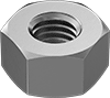 18-8 Stainless Steel Extra-Wide Hex Nuts