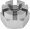 Locknuts for use with Cotter Pins