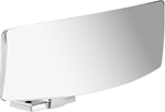 Image of Product. Front orientation. Safety Mirrors. Unbreakable Convex Safety Mirrors with Tilting Arm , Rectangle.