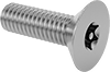 Tamper-Resistant Torx Stainless Steel Flat Head Screws