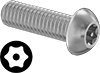 Stainless Steel Tamper-Resistant Button Head Torx Screws