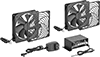 Equipment-Cooling Fan Kits with Thermostat