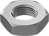 Metric Fine-Thread 18-8 Stainless Steel Thin Hex Nuts