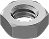 Aluminum Thin Hex Nuts