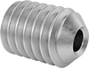 Venting Stainless Steel Cup-Tip Set Screws
