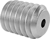 Venting Stainless Steel Cup-Tip Set Screws
