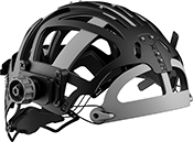 Image of Product. Front orientation. Hard Hat Suspensions. Wide-View Auto-Darkening Welding Helmets.