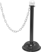 Image of Product. Front orientation. Chain Barriers. Chain Barriers, Add-On Chain Barrier.