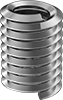 Lubricated Stainless Steel Helical Inserts without Prong