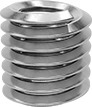 Image of Product. Prongless. Bottom orientation. Threaded Inserts. Helical Threaded Inserts, Prongless.