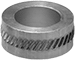 Image of Product. Front orientation. Unthreaded Inserts. Brass Unthreaded Inserts for Plastic.