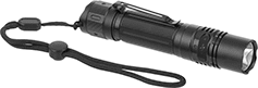Image of Product. Front orientation. Flashlights. Rechargeable Waterproof Flashlights, Style C.