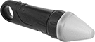 Image of Product. Style B (Shown With Diffuser Attached). Front orientation. Flashlights. Waterproof Flashlights, Style B.